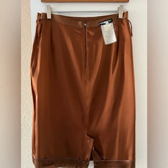 Dolce & Gabbana Bronze Pencil Skirt - Picture 4 of 5